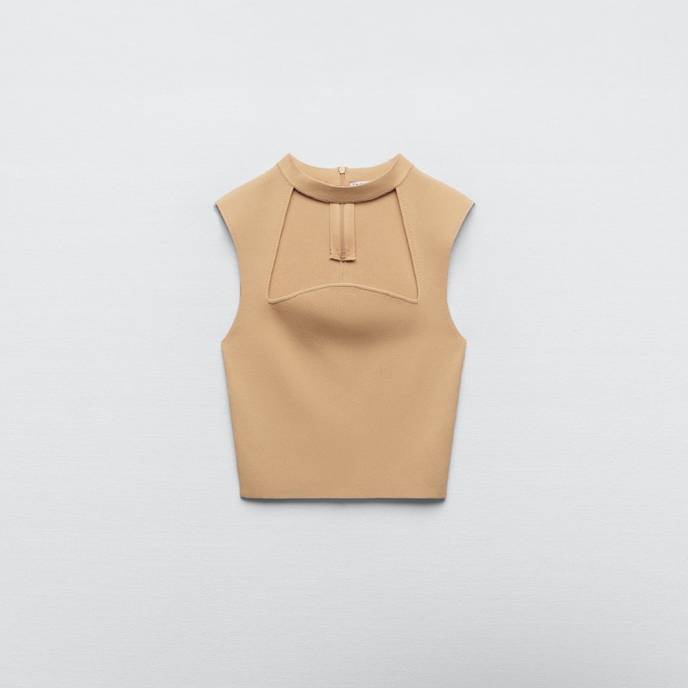 ZARA CUTOUT TOP